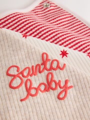 Red/White Christmas Baby Bibs 3 Pack - Image 6 of 6