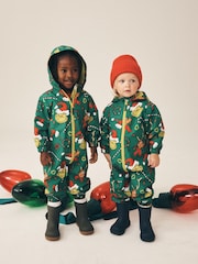 The Grinch Waterproof Printed Puddlesuit (9mths-7yrs) - Image 2 of 5