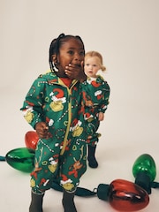 The Grinch Waterproof Printed Puddlesuit (9mths-7yrs) - Image 3 of 5