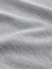 Grey Jersey Balloon Leg Button Through Long Sleeve Pyjamas - Image 9 of 9