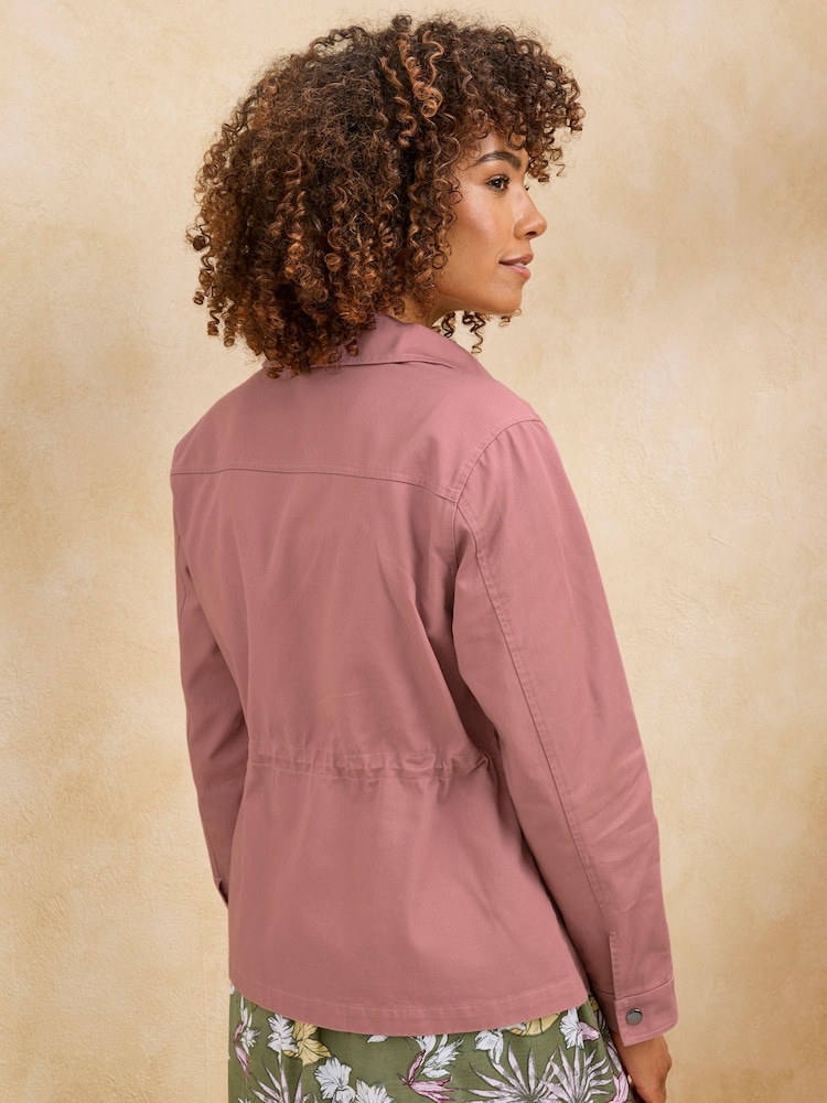 Cotton Traders Pink Cargo Jacket - Image 2 of 4