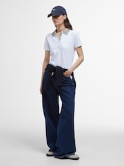 Weiß - Barbour® Malvern Polo-Shirt - Bild 3 von 7