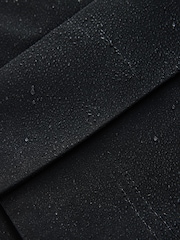 Black Showerproof Four Pocket Hooded Coat - Image 13 of 13