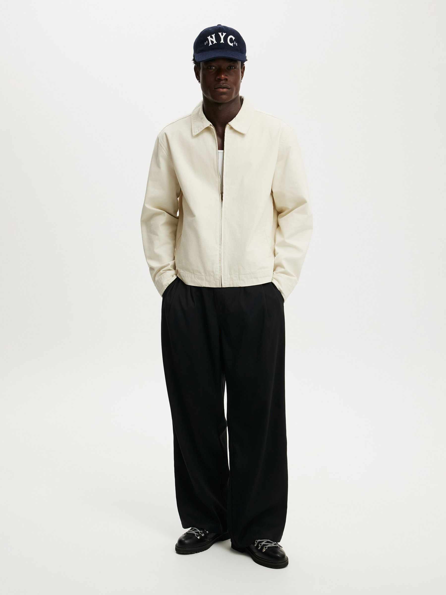Buy Cotton On Ecru Harrington Jacket from Next USA