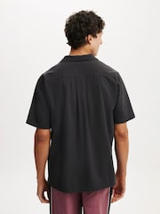 Cotton On Black Riviera Short Sleeve Shirt - Image 2 of 4