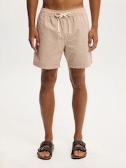 Cotton On Natural Easy Shorts - Image 1 of 7