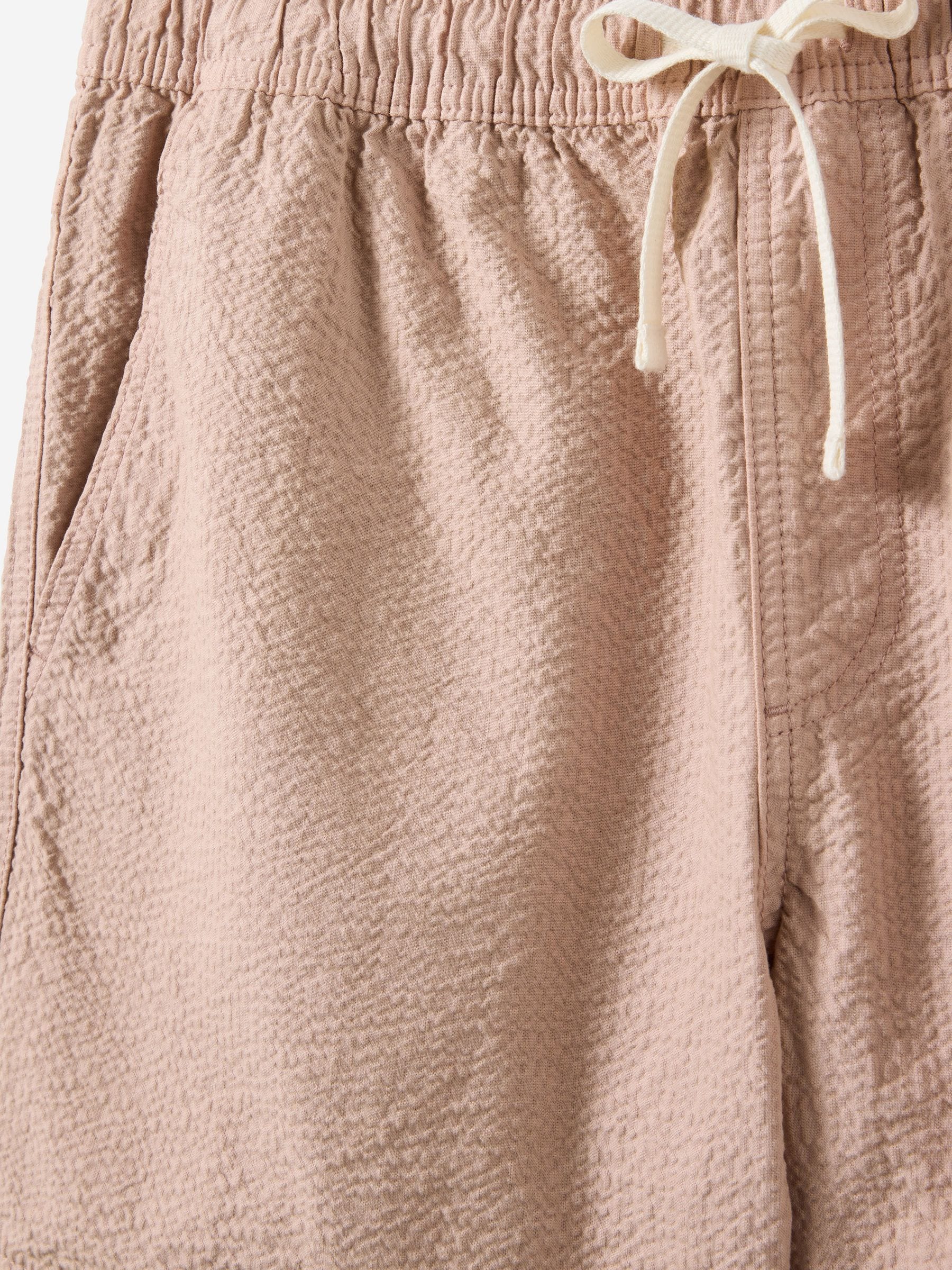 Buy Cotton On Dusty Clay Seersucker Easy Shorts from the Next UK