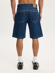 Cotton On Blue Baggy Denim Shorts - Image 2 of 7