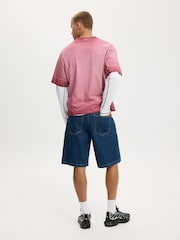 Cotton On Blue Baggy Denim Shorts - Image 4 of 7