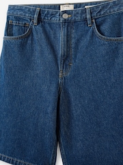 Cotton On Blue Baggy Denim Shorts - Image 7 of 7