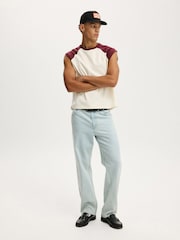 Cotton On Arctic Blue Baggy Jeans - Image 1 of 7