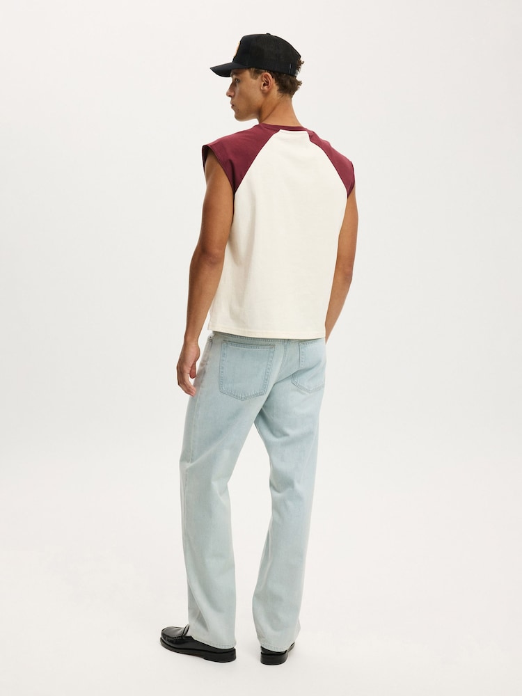 Cotton On Arctic Blue Baggy Jeans - Image 2 of 7