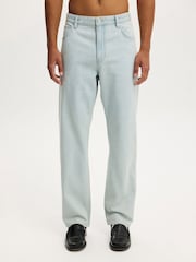 Cotton On Arctic Blue Baggy Jeans - Image 3 of 7