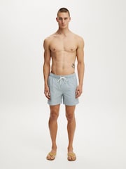Cotton On Blue Stretch Swim Shorts - Image 5 of 6