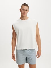 Cotton On Blue Stretch Swim Shorts - Image 6 of 6