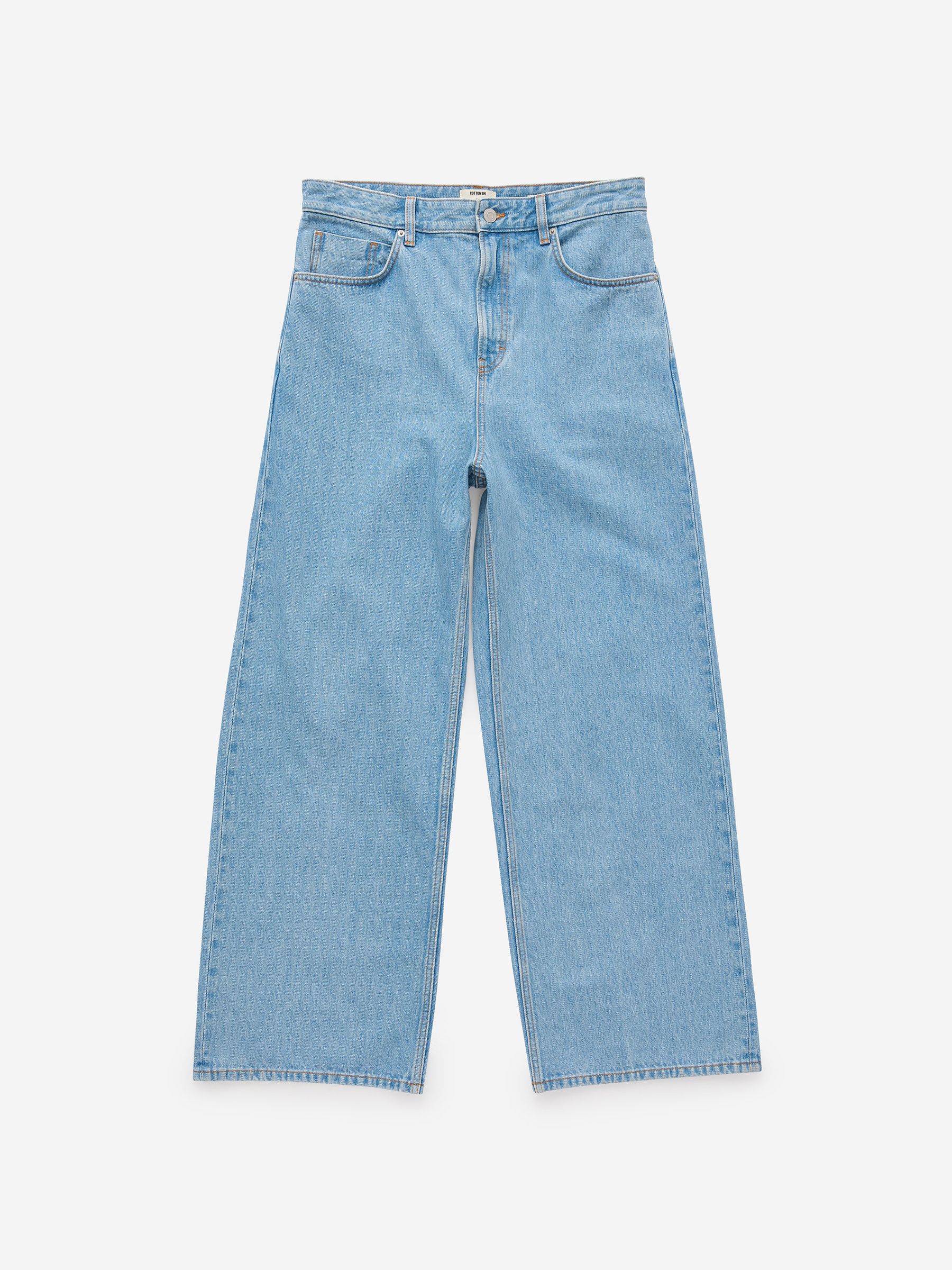 Buy Cotton On Verve Blue Super Baggy Jeans from the Next UK online