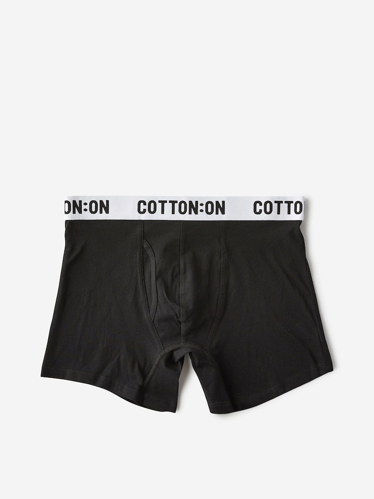Cotton On Black Trunks 3 Pack - Image 2 of 2
