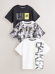 Baker by Ted Baker 3 Pack T-Shirts - Image 1 of 10
