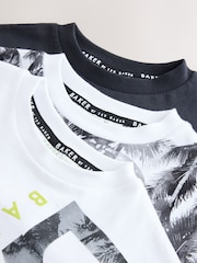 Baker by Ted Baker 3 Pack T-Shirts - Image 6 of 10