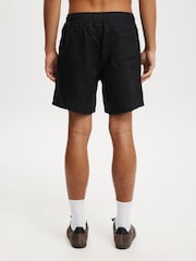 Cotton On Black Linen Easy Shorts - Image 5 of 6
