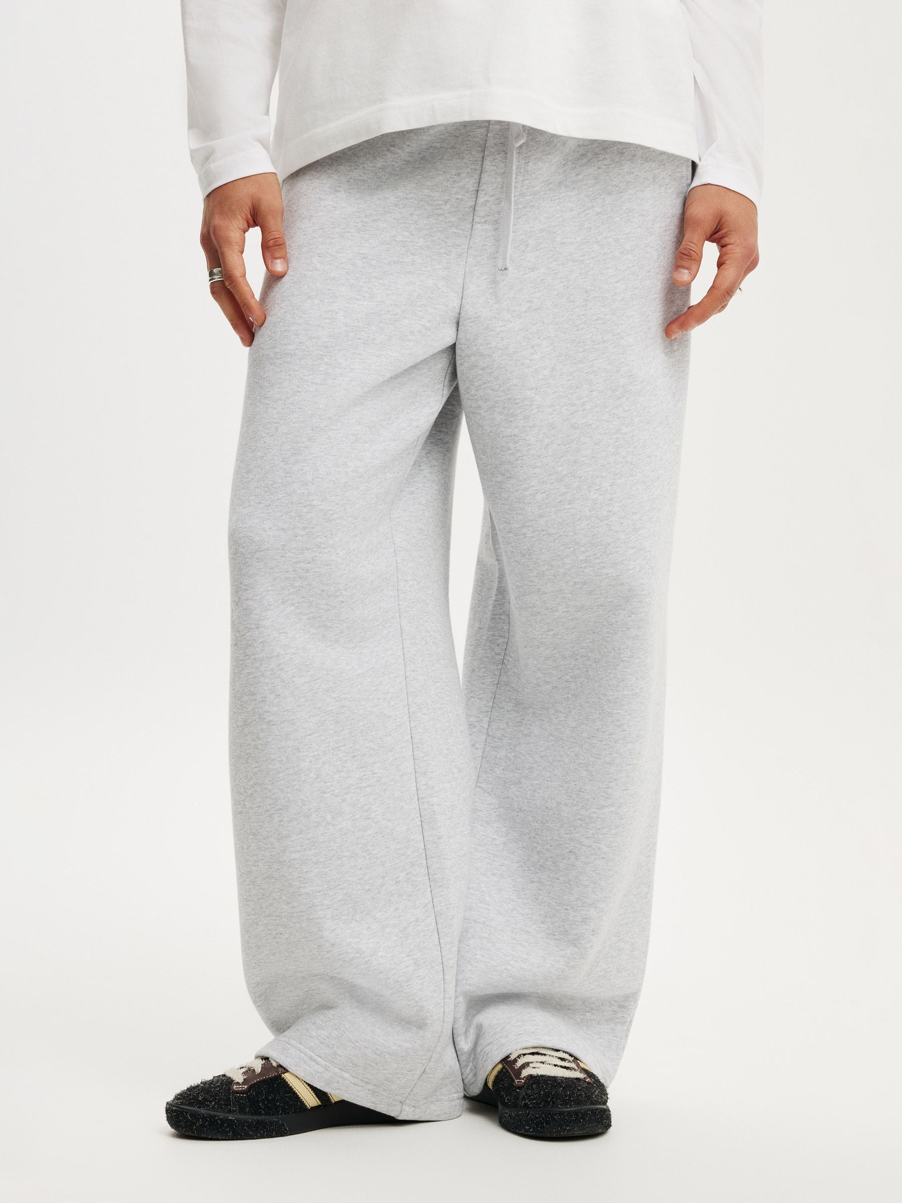 Buy Cotton On Grey Marle Super Baggy Trousers from Next Canada