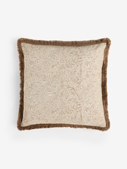 Laura Ashley Green Elmsdon Cotton Cushion - Image 5 of 6