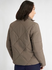 Calvin Klein Golf Brown Icyln Puffer Jacket - Image 4 of 10