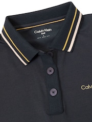 Calvin Klein Golf Blue Lumi Polo Shirt - Image 7 of 8
