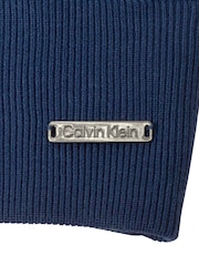 Calvin Klein Golf Blue Neve Knit 1/2 Zip Sweater - Image 8 of 8