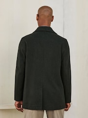 Charcoal Grey Regular Fit N.Premium Peacoat - Image 3 of 10