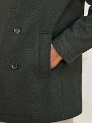 Charcoal Grey Regular Fit N.Premium Peacoat - Image 5 of 10