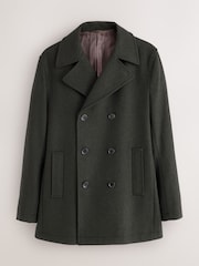 Charcoal Grey Regular Fit N.Premium Peacoat - Image 6 of 10