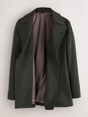 Charcoal Grey Regular Fit N.Premium Peacoat - Image 7 of 10