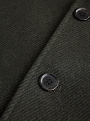 Charcoal Grey Regular Fit N.Premium Peacoat - Image 9 of 10
