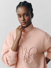 Pink High Neck Sweatshirt - Image 4 of 4