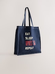 Navy Shopper Bag - Image 1 of 5