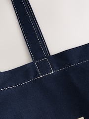 Navy Shopper Bag - Image 3 of 5