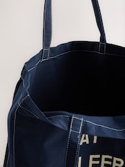 Navy Shopper Bag - Image 5 of 5