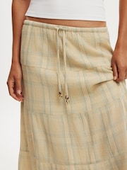 Cotton On Natural Haven Multi Tiered Maxi Skirt - Image 3 of 5