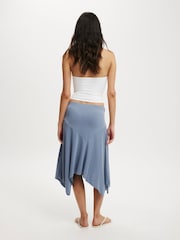 Cotton On Blue Sandy Midi Skirt - Image 2 of 5