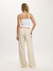Cotton On Cream Haven Wide Leg Trousers - Image 2 of 5