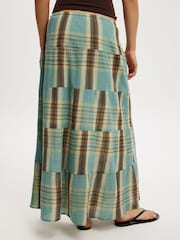 Cotton On Blue Haven Multi Tiered Maxi Skirt - Image 5 of 5