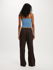 Cotton On Brown Haven Wide Leg Trousers - Image 2 of 5