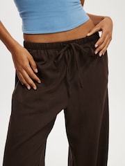 Cotton On Brown Haven Wide Leg Trousers - Image 3 of 5