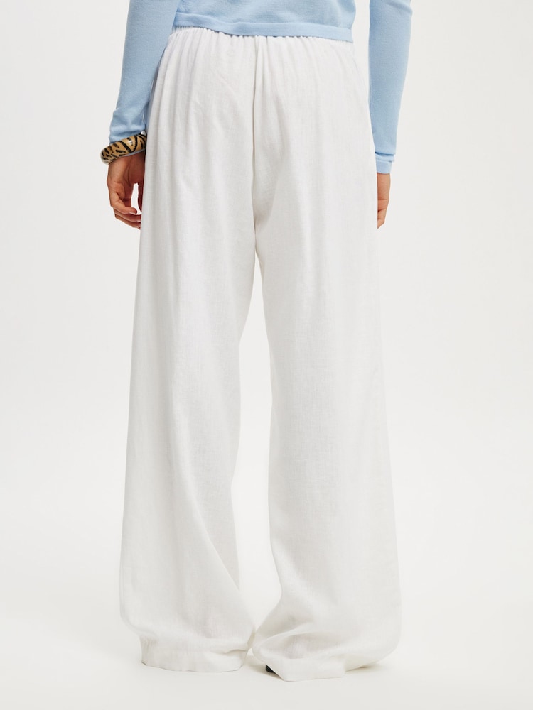 Cotton On White Haven Wide Leg Trousers - Image 5 of 5
