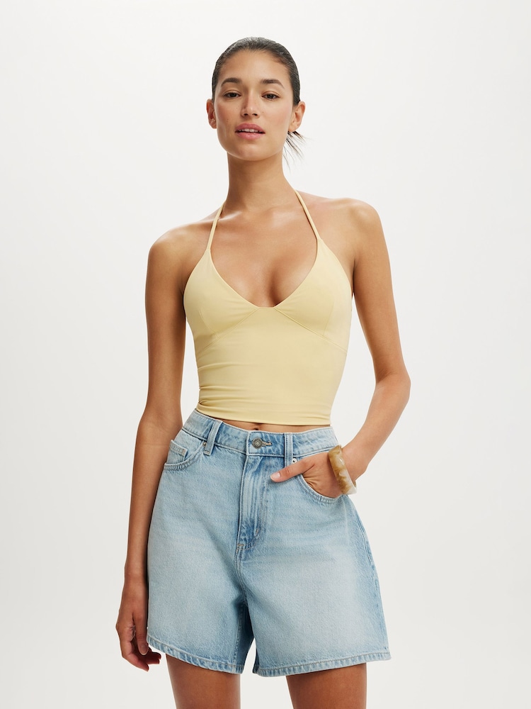Cotton On Alto 90 S Denim Shorts - Imagen 1 de 7