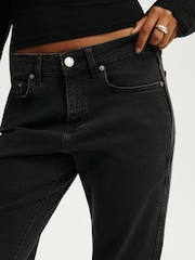 Cotton On Black Stretch Slim Straight Jeans - Image 4 of 4