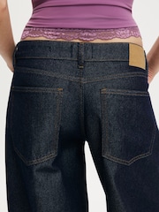 Cotton On Blue Low Rise Wide Jeans - Image 4 of 5