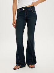 Cotton On Blue Mid Rise Bootcut Jeans - Image 4 of 5