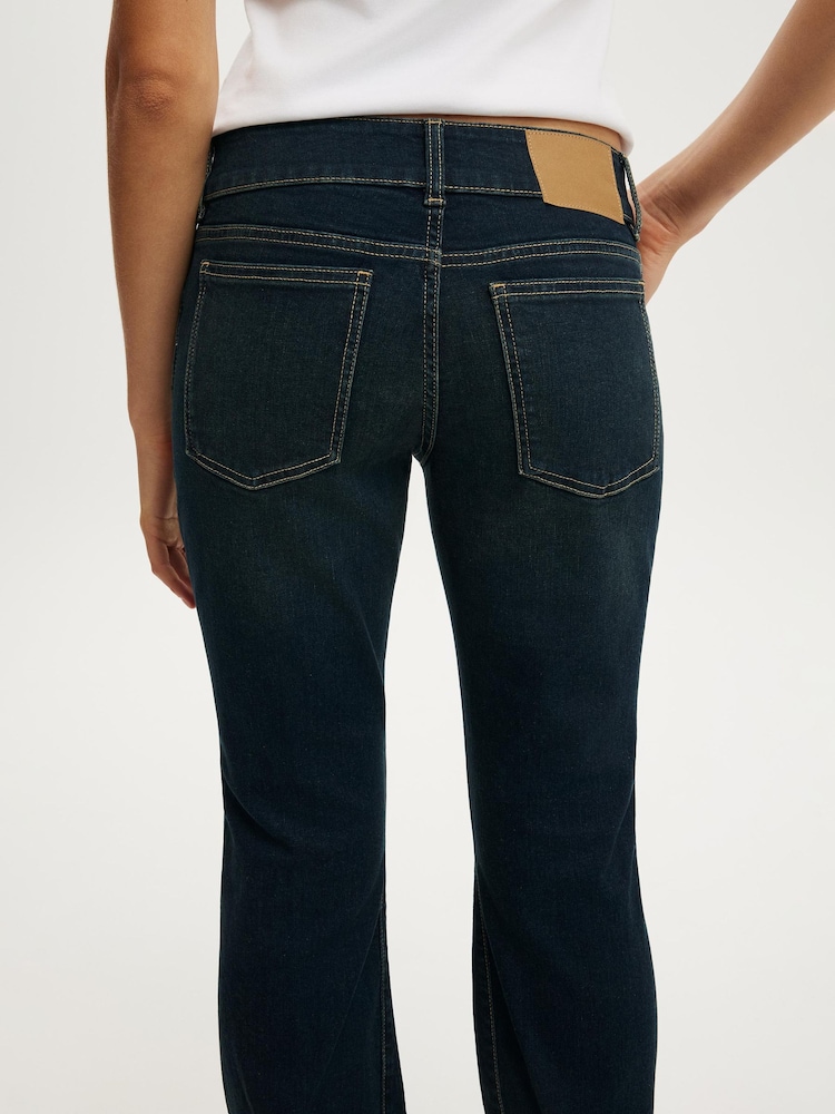 Cotton On Blue Mid Rise Bootcut Jeans - Image 5 of 5